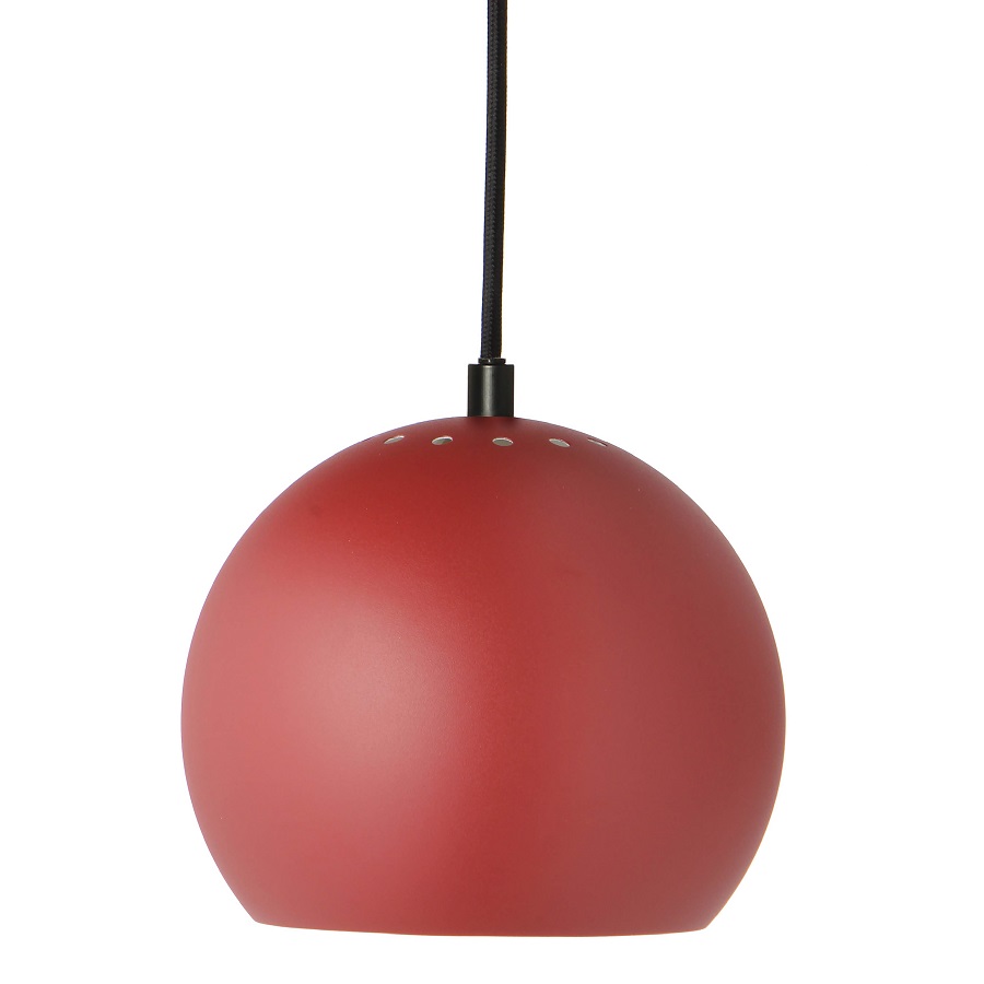 Люстра Ball Dark red matte 18, 18 см, 16 см, Металл, Frandsen, Дания, Ball