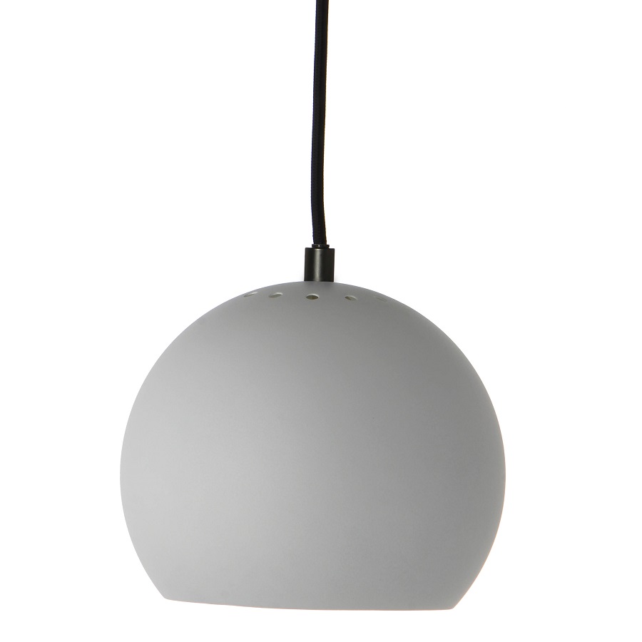Люстра Ball light gray matt 18, 18 см, 16 см, Металл, Frandsen, Дания