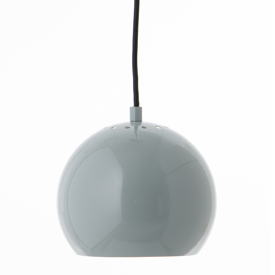 Люстра Ball Mint Gloss black 18, 18 см, 16 см, Металл, Frandsen, Дания, Ball