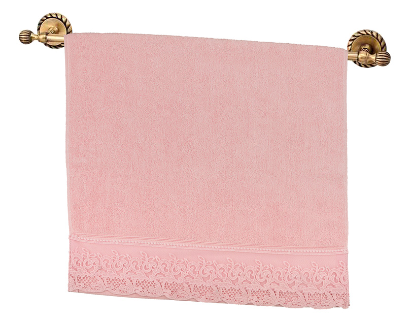 Полотенце Lace rosy, 50x90 см, Хлопок, Gree Textile