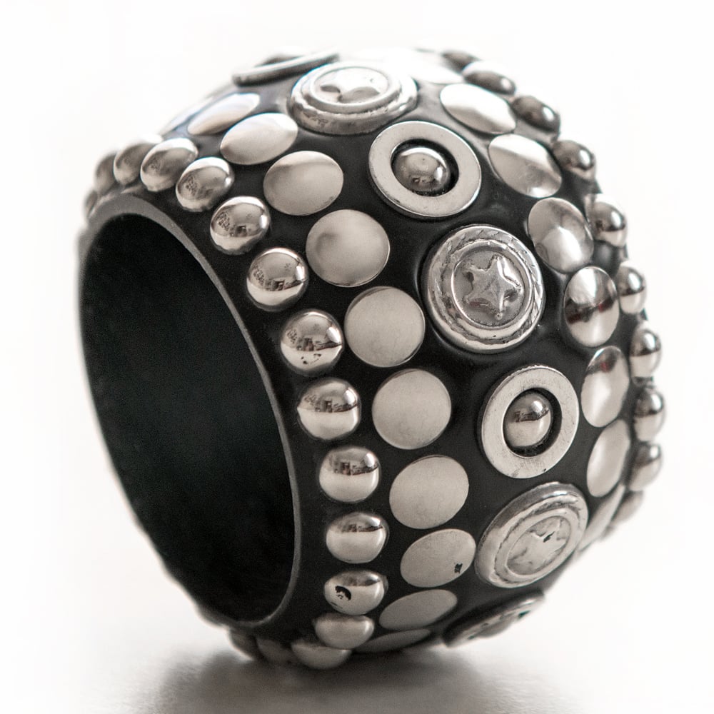 Кольцо для салфетки Karma silver, Металл, GreenGate, 5 см, Дания