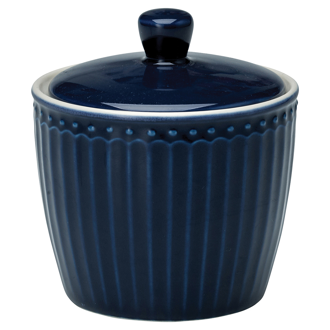 Сахарница Alice dark blue, 10 см, Фарфор, GreenGate, Дания, Alice dark blue, Alice Сахарница Alice dark blue, 10 см, Фарфор, GreenGate, Дания, Alice dark blue, Alice