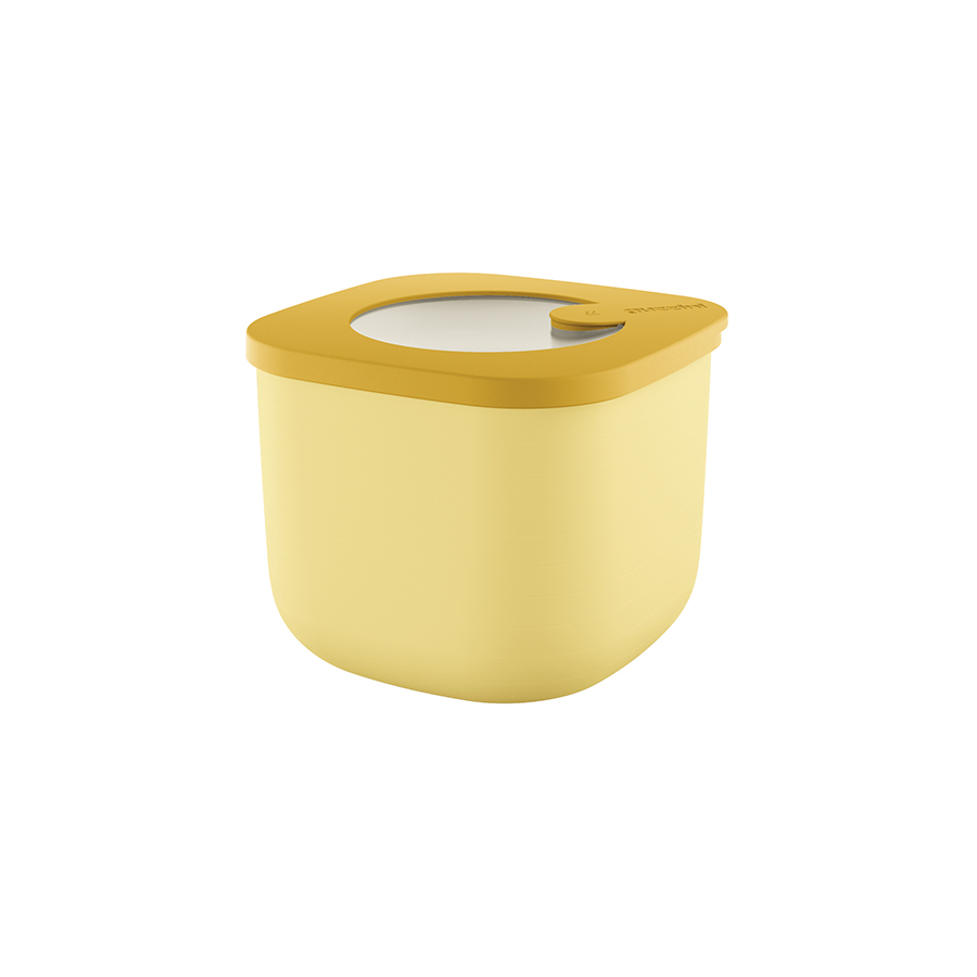 Контейнер для хранения Store&more yellow 0,75, 12x12 см, 10 см, 750 мл, Силикон, Пластик, Guzzini, Италия