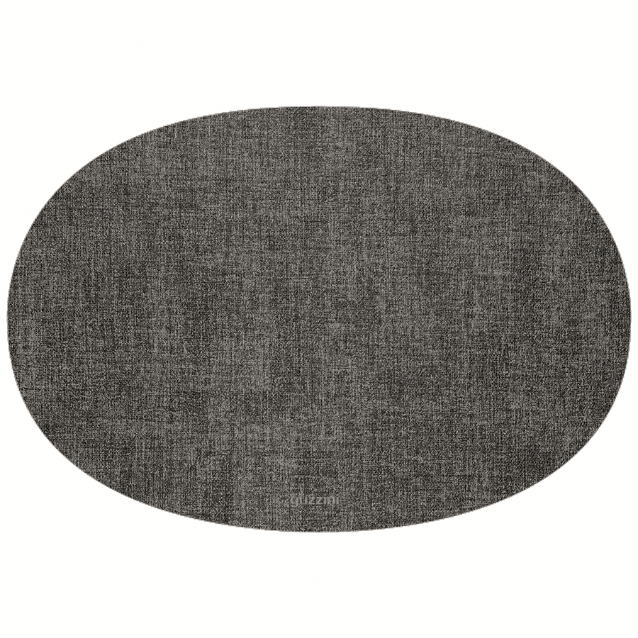 Плейсмат двухсторонний Fabric gray, 48х33 см, Пластик, Guzzini, Италия