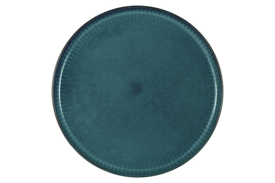 Тарелка обеденная Comet aquamarine, 28 см, Керамика, Home & Style, Китай