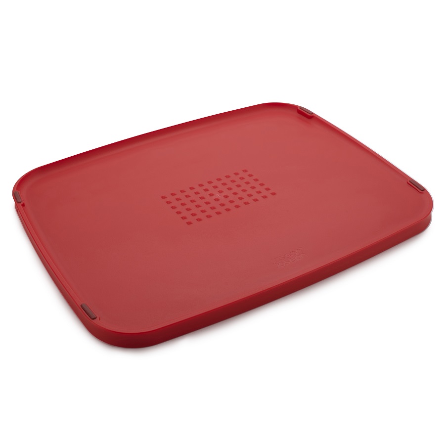 Разделочная доска Duo multi-function red, 35x30 см, Пластик, Joseph Joseph Duo, Великобритания