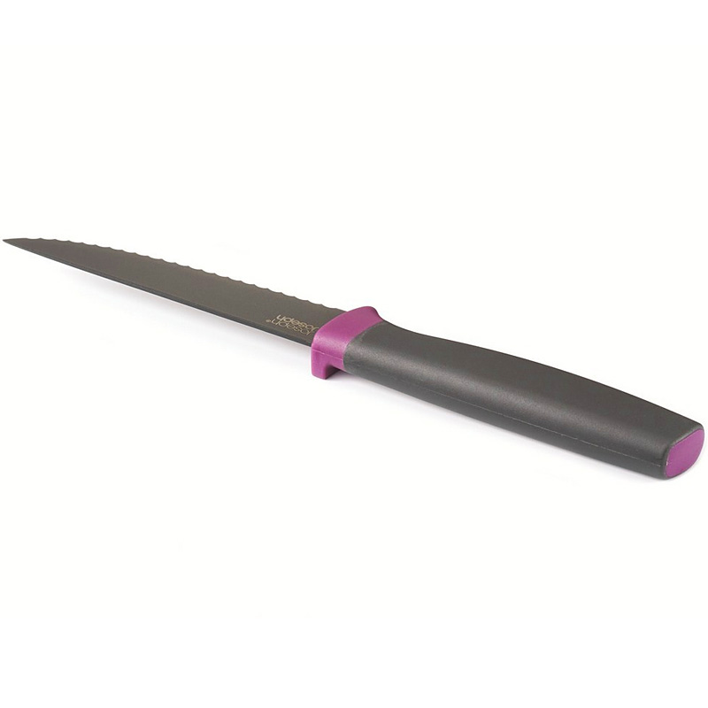 Нож зубчатый Elevate™, 20 см, Нерж. сталь, Пластик, Joseph Joseph, Великобритания
