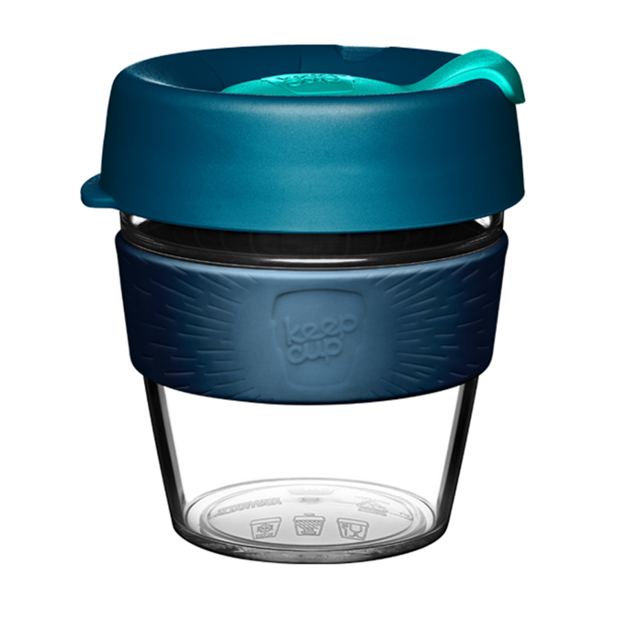 Кружка Original Cup Clear Polaris 227, 227 мл, 9 см, 10 см, Пластик, Силикон, KeepCup, Австралия, Original Cup