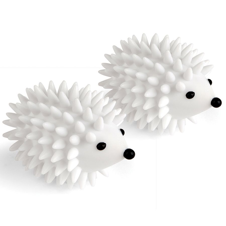 Набор шариков для стирки Hedgehog, 2 шт, 7 см, Пластик, Kikkerland, США