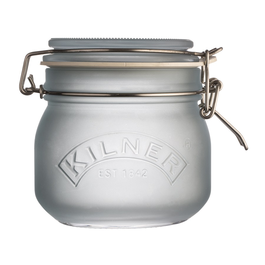    Clip top Frosted Blue, 0.5 , 12 , 11 , 500 , , Kilner, 