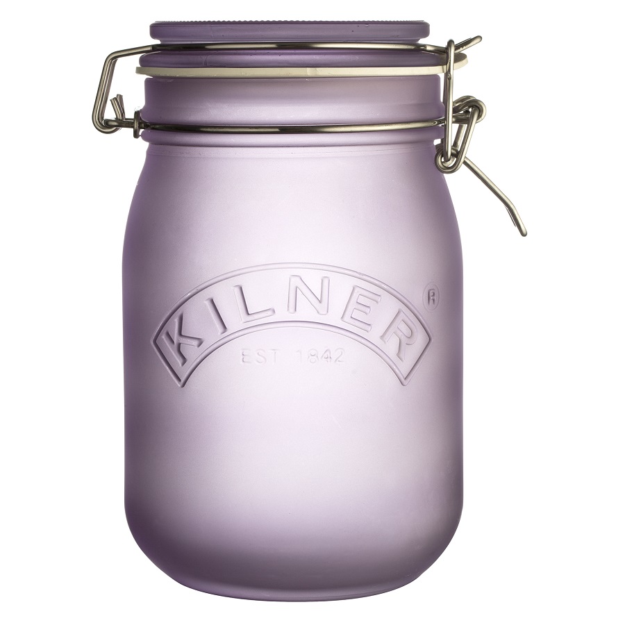   Clip top Frosted Lilac, 1 , 18 , 13 , 1 , , Kilner, 