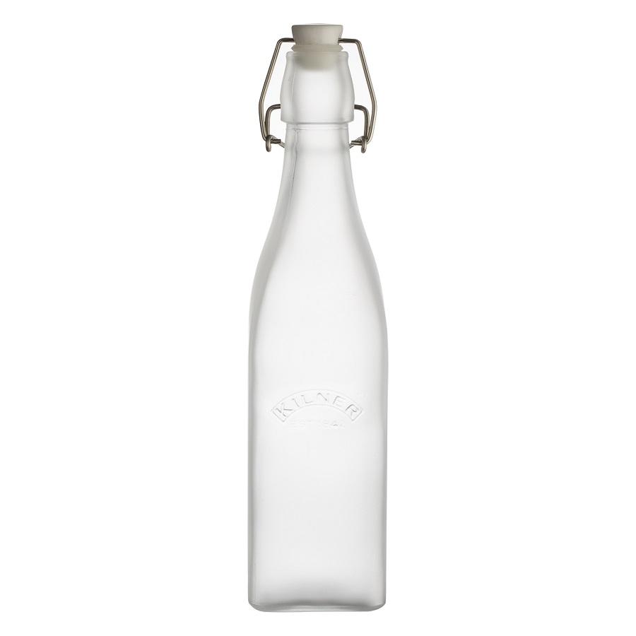    Clip top Frosted White, 0.5 , 550 , 27 , 77 , , Kilner, 