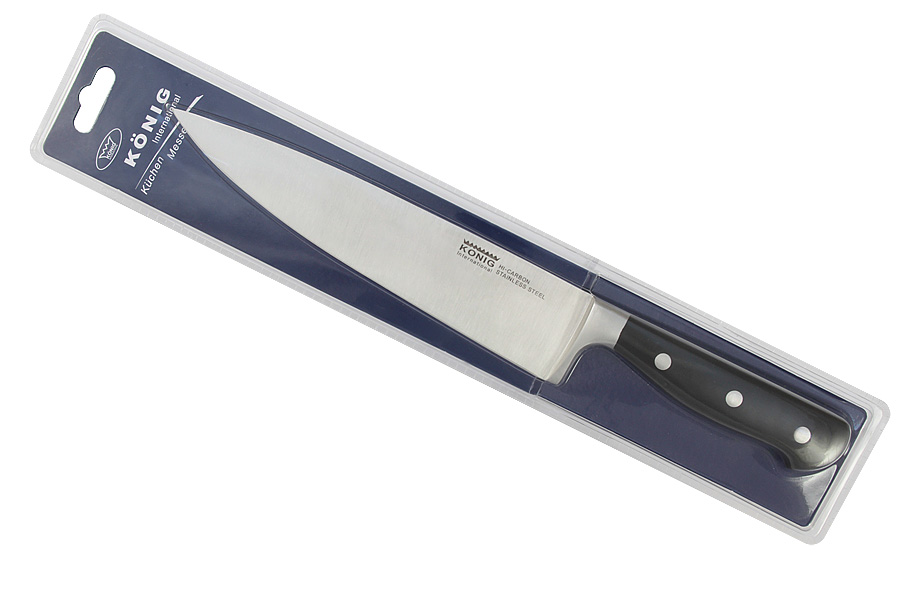 Нож филейный Cutting 210, 21 см, Нерж. сталь, Пластик, Konig International, Китай