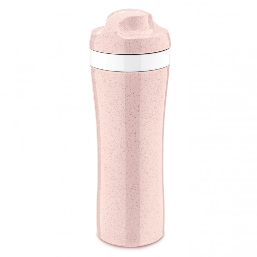 Бутылка для воды Oase Organic pink, 425 мл, 7,5 см, 22 см, Пластик, Koziol, Германия, Organic