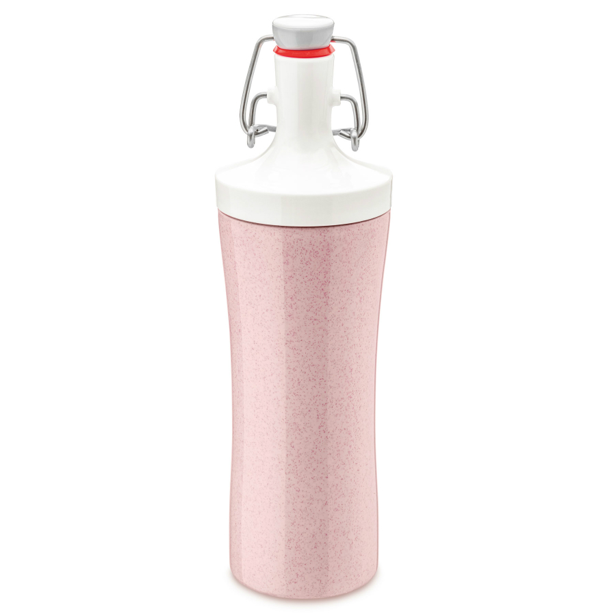 Бутылка для воды Plopp To Go pink, 425 мл, 7,5 см, 25,5 см, Пластик, Koziol, Германия