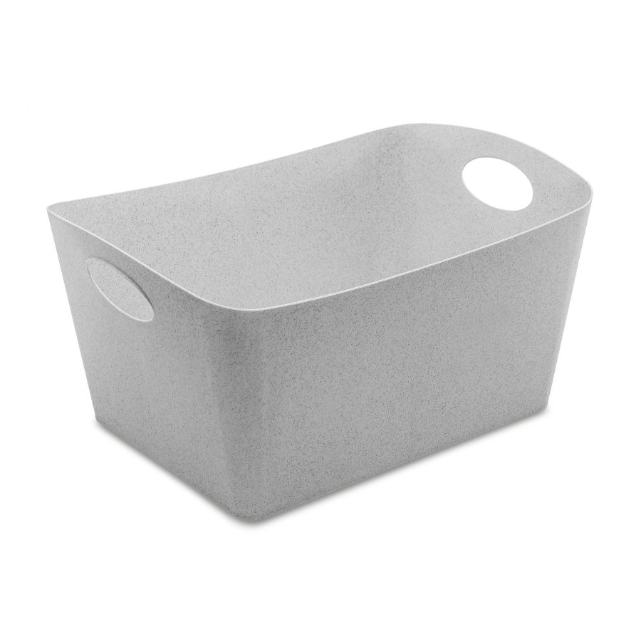 Контейнер Boxxx Organic L grey, 47х24 см, 32 см, 15 л, Пластик, Koziol, Германия, Organic