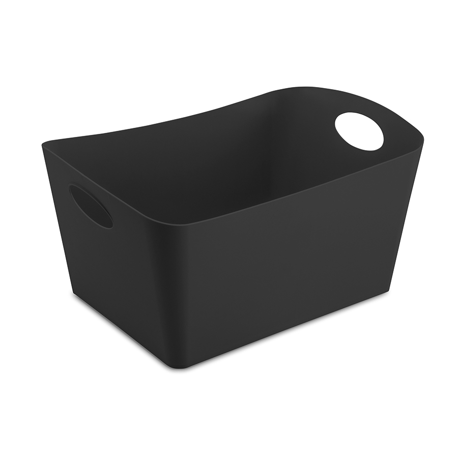 Контейнер для хранения Boxxx L Black, 31x48 см, 23,7 см, 15 л, Пластик, Koziol, Германия