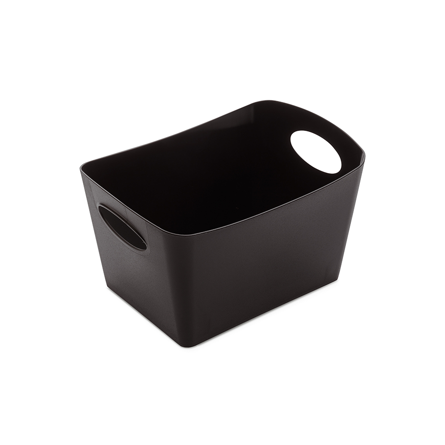 Контейнер для хранения Boxxx S Black, 13x19 см, 11 см, 1 л, Пластик, Koziol, Германия