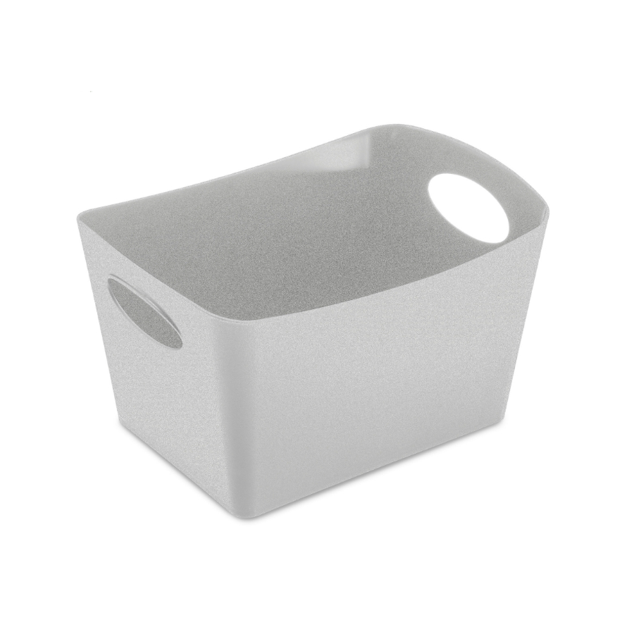 Контейнер для хранения Boxxx Organic S grey, 19х11 см, 13 см, 1 л, Пластик, Koziol, Германия