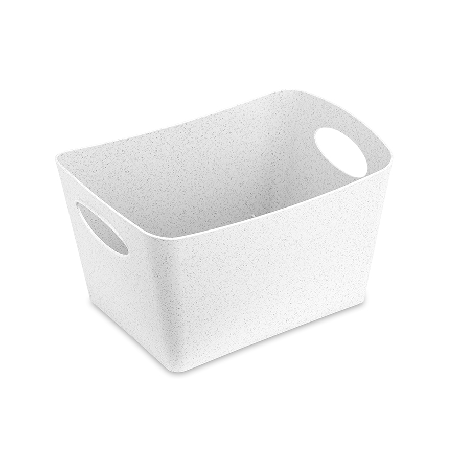 Контейнер для хранения Boxxx Organic S white, 19х11 см, 13 см, 1 л, Пластик, Koziol, Германия
