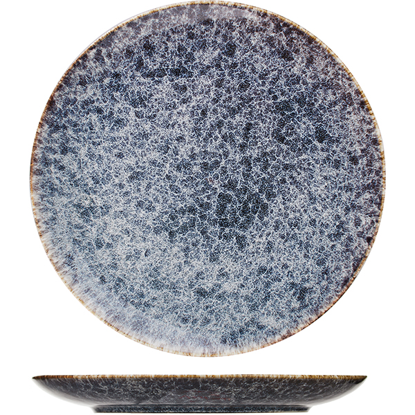 Тарелка Stone Gray, 30,5 см, Фарфор, KunstWerk, Китай