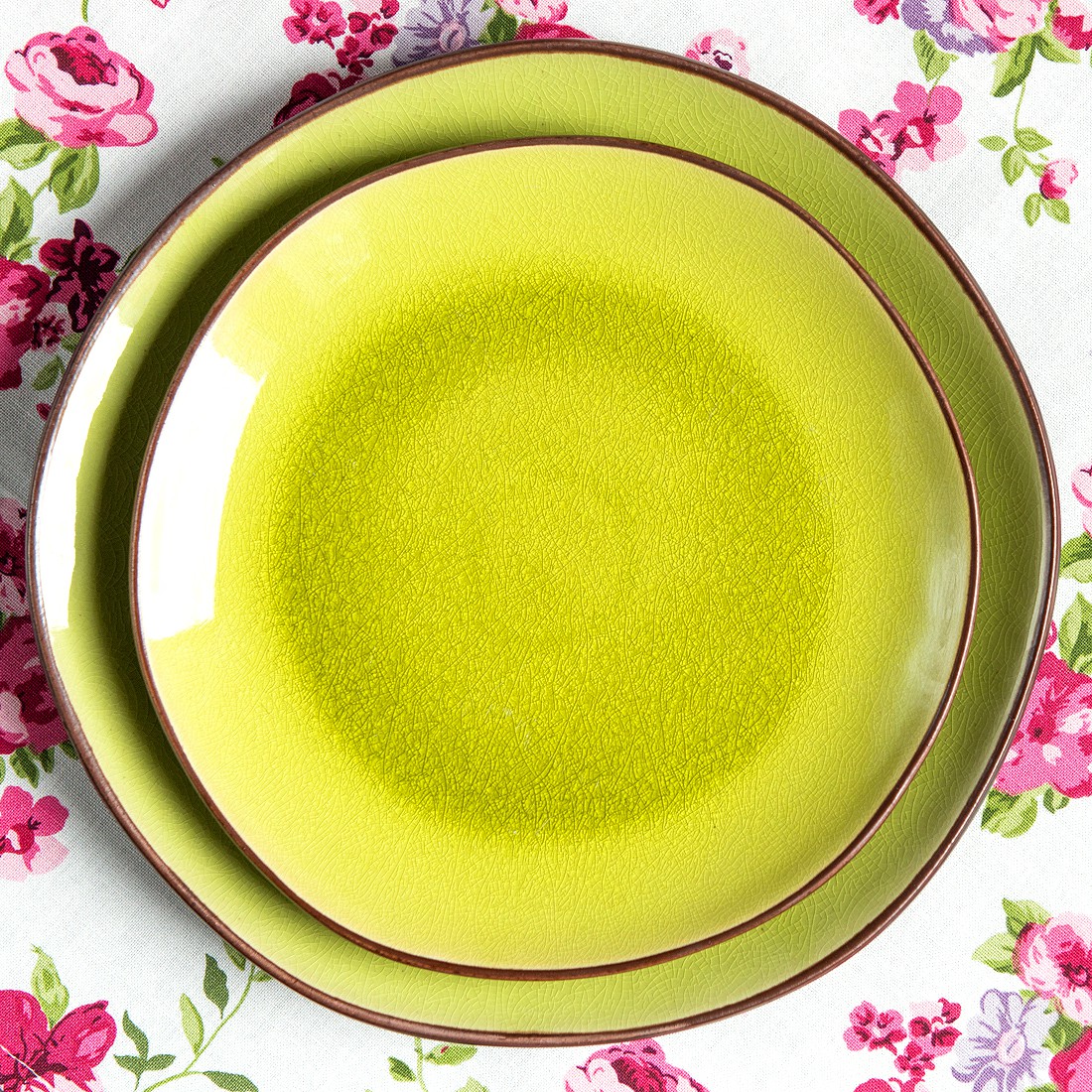 Набор тарелок Green Tea, 27 см, Керамика, Le Maison Набор тарелок Green Tea, 27 см, Керамика, Le Maison