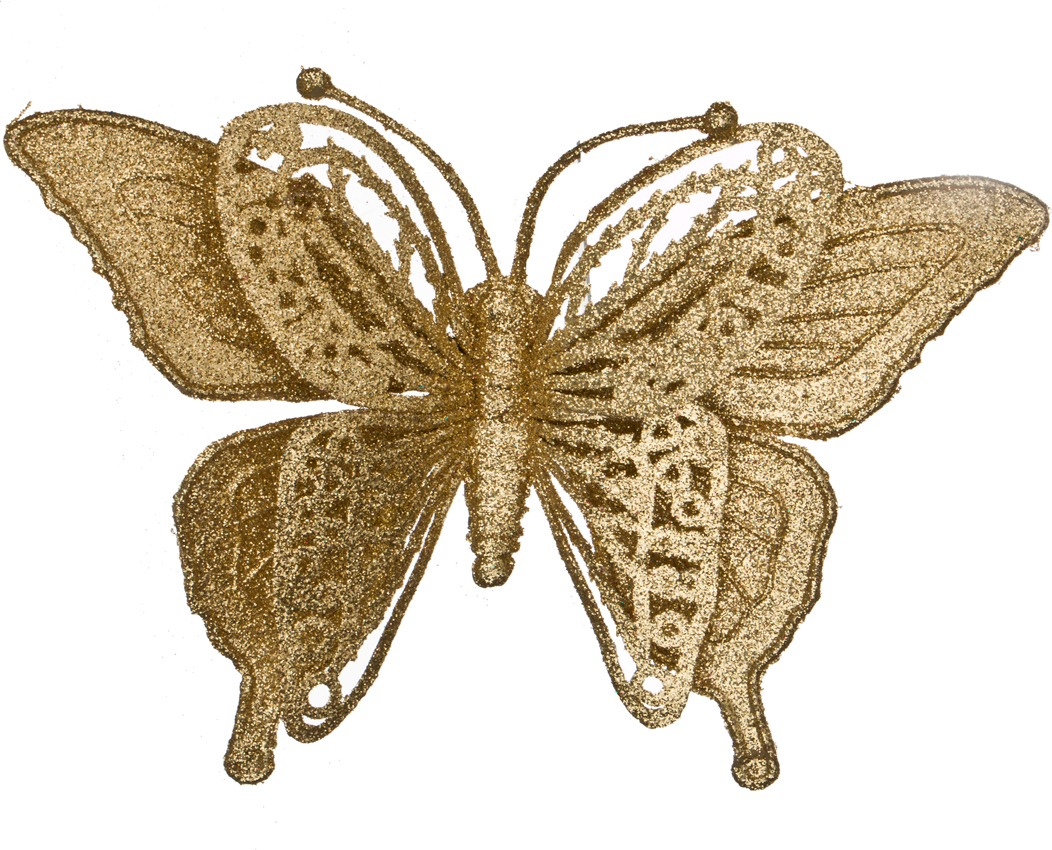 Бабочка на клипсе Argema, 17 см, Пластик, Lefard, Китай