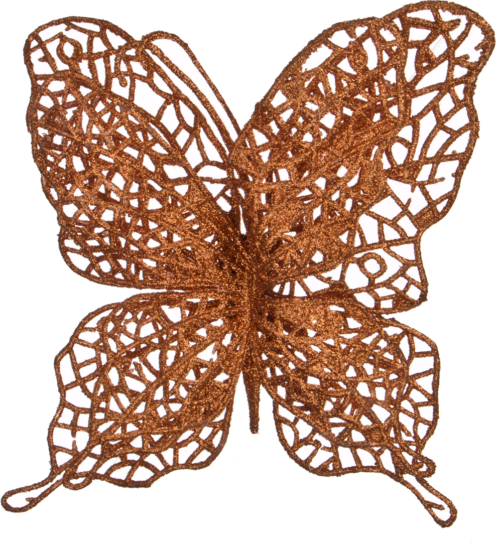 Бабочка на клипсе Oro tropicale, 14 см, Пластик, Lefard, Китай