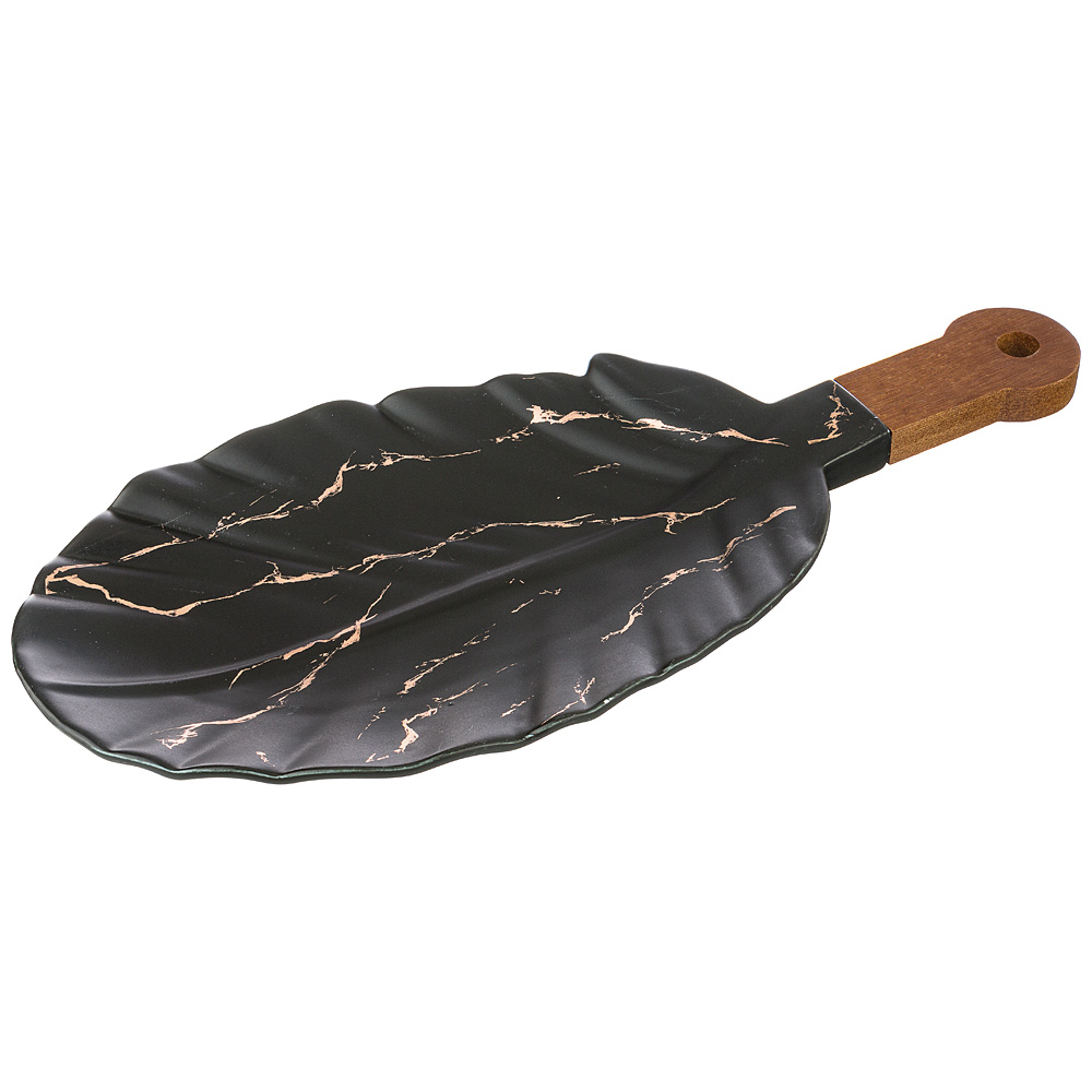    Golden Marble Black Leaf, 17x39 , , , Lefard, 