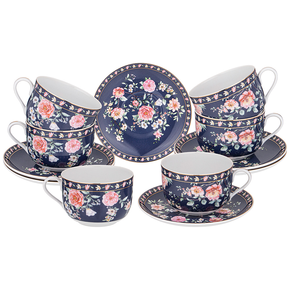   Grace porcelain navy, 12 ., 3926 , 10 , 285 , , Lefard, 