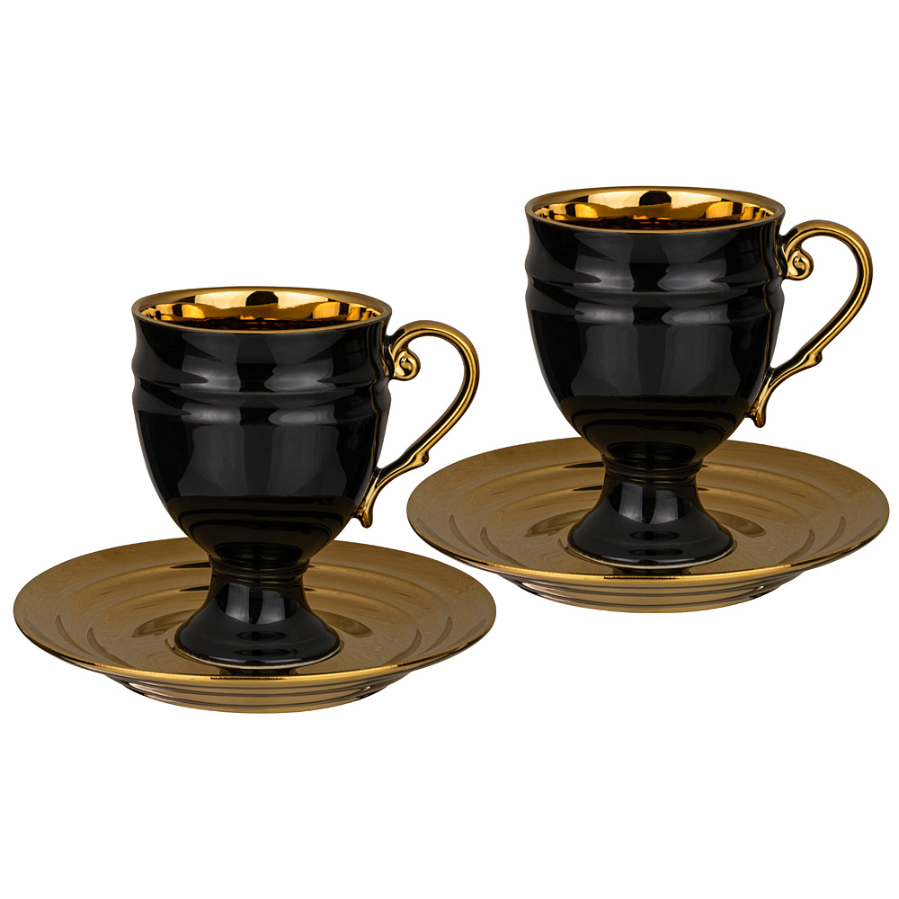   Tea ceremony Cup black  2 , 4 ., 2923 , 9 , 250 , , Lefard, 