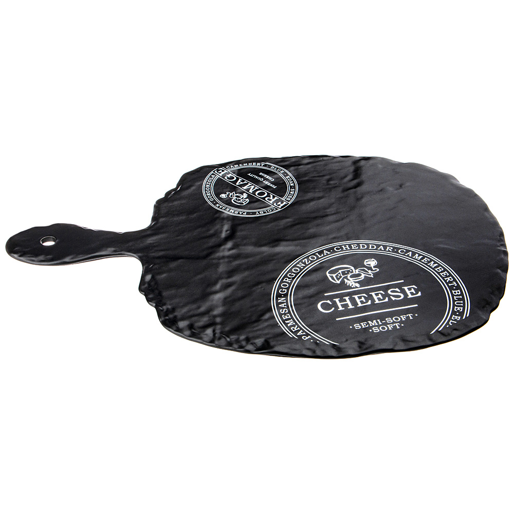 Доска сервировочная Porcelain Cheese black 31х21, 31х21 см, Фарфор, Lefard, Китай