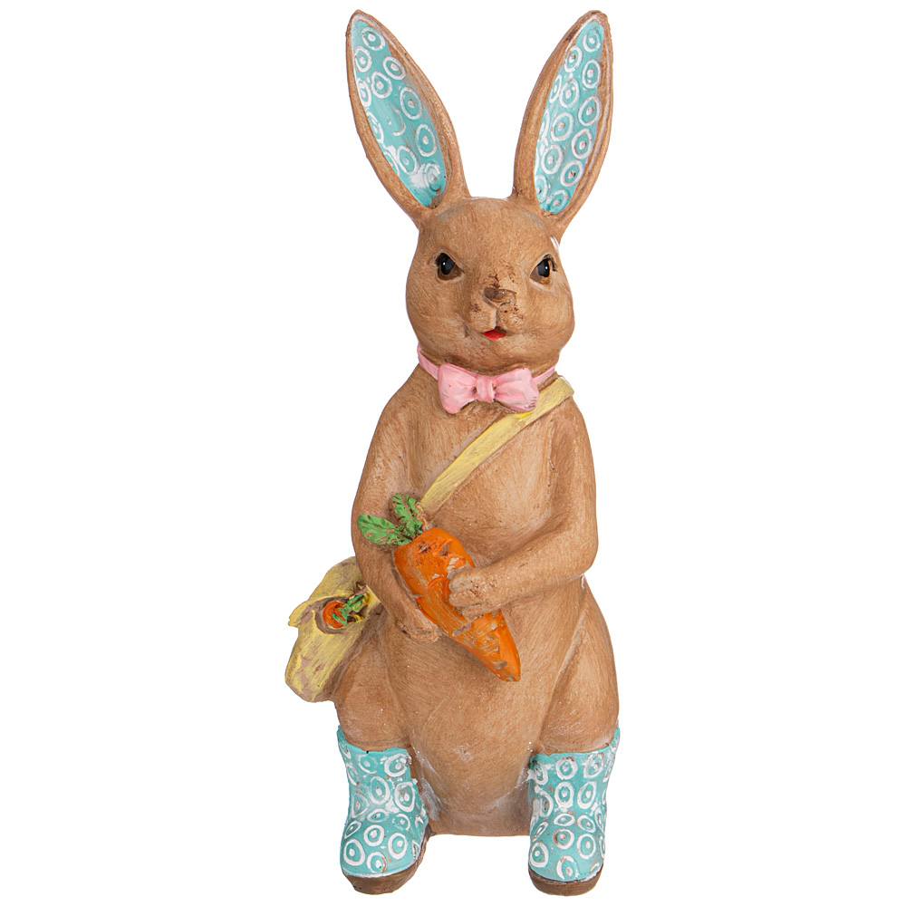 Фигурка Bright Easter Rabbit carrot, 11 см, 26 см, Полистоун, Lefard, Китай