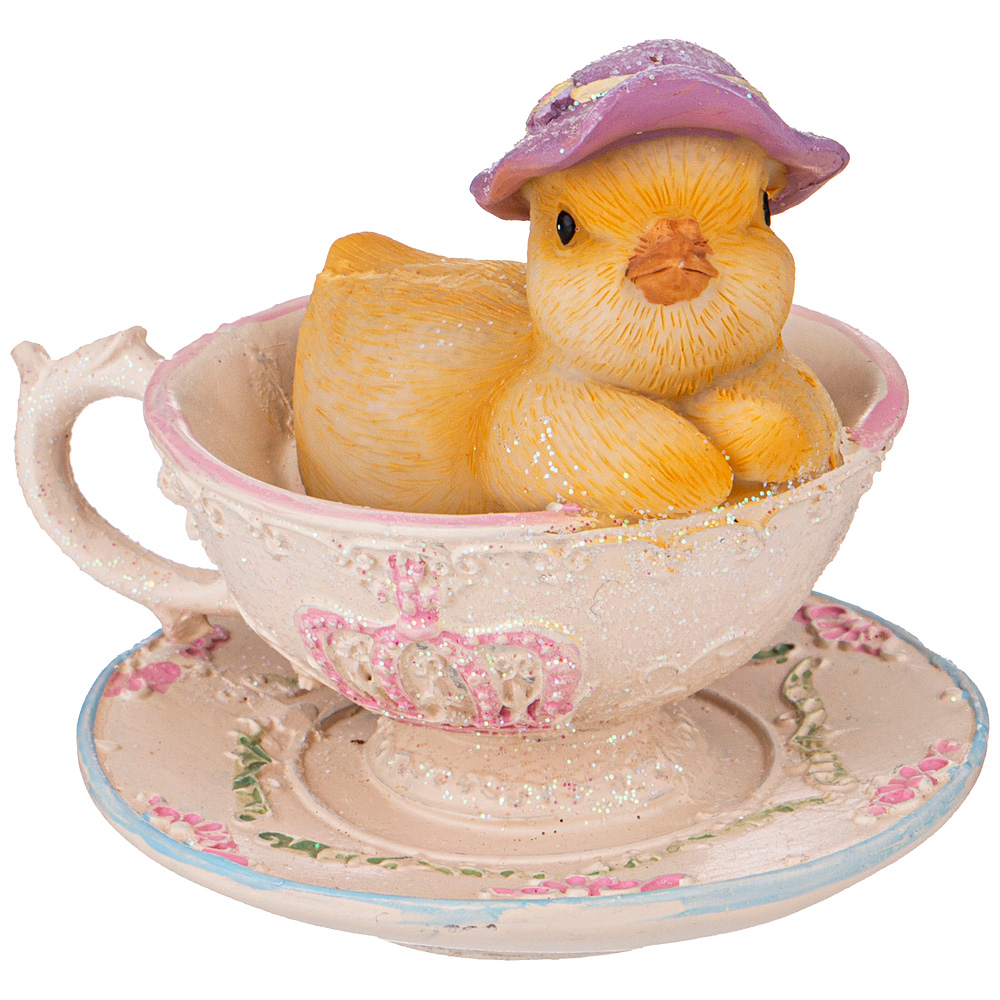 Фигурка Easter Chickling in a Cup, 7,5 см, 7 см, Полирезин, Lefard, Китай, Easter