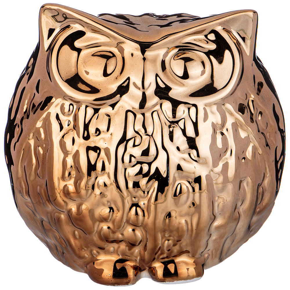 Фигурка Golden Collection Owl 14, 14х11 см, 14 см, Керамика, Lefard, Китай, Golden Collection