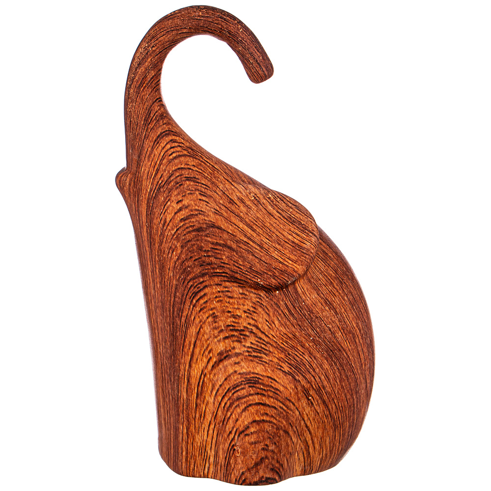 Фигурка Wood Ceramic Elephant 19, 11х9 см, 19 см, Керамика, Lefard, Китай, Wood Ceramic