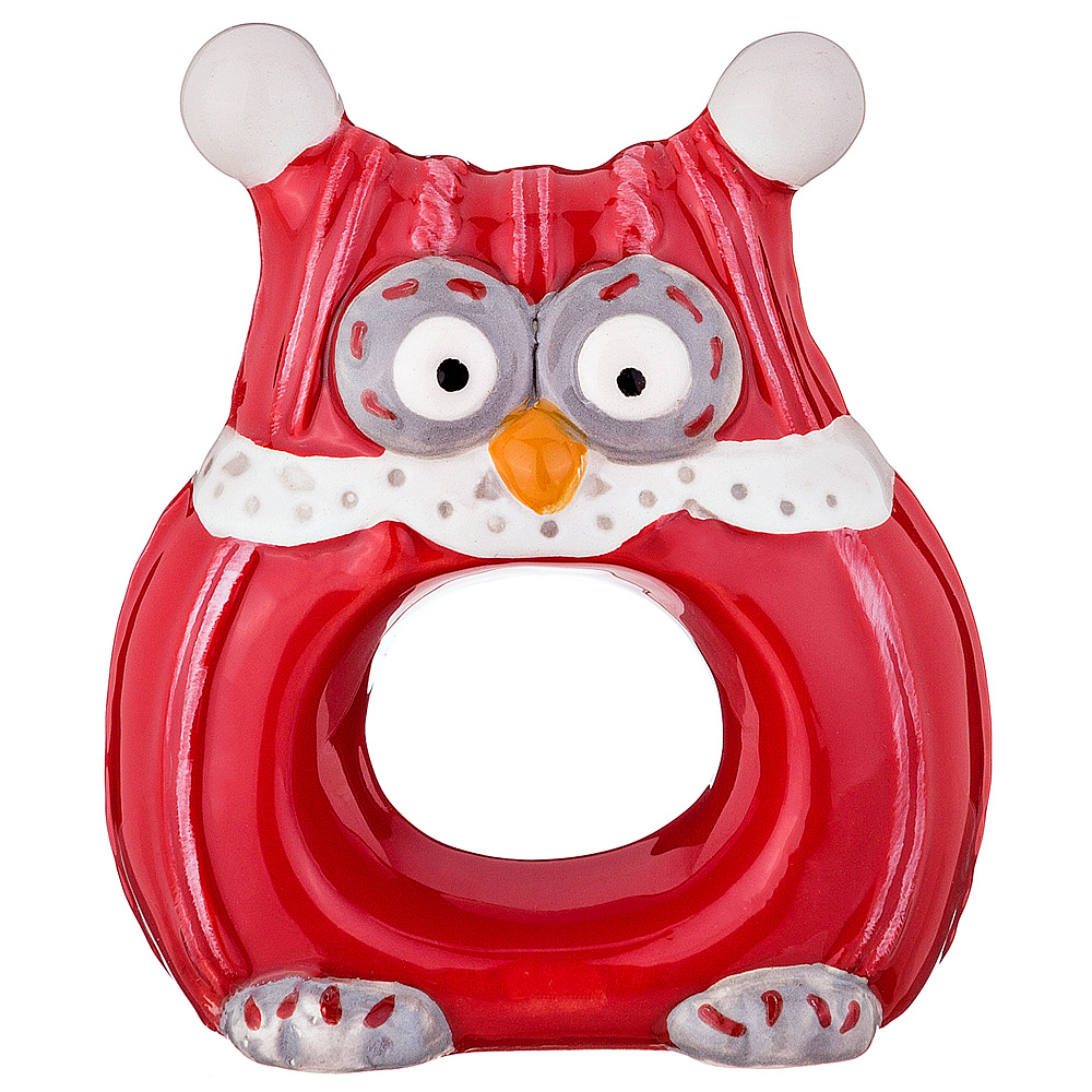 Кольцо для салфеток Red Owl, Керамика, Lefard, Китай