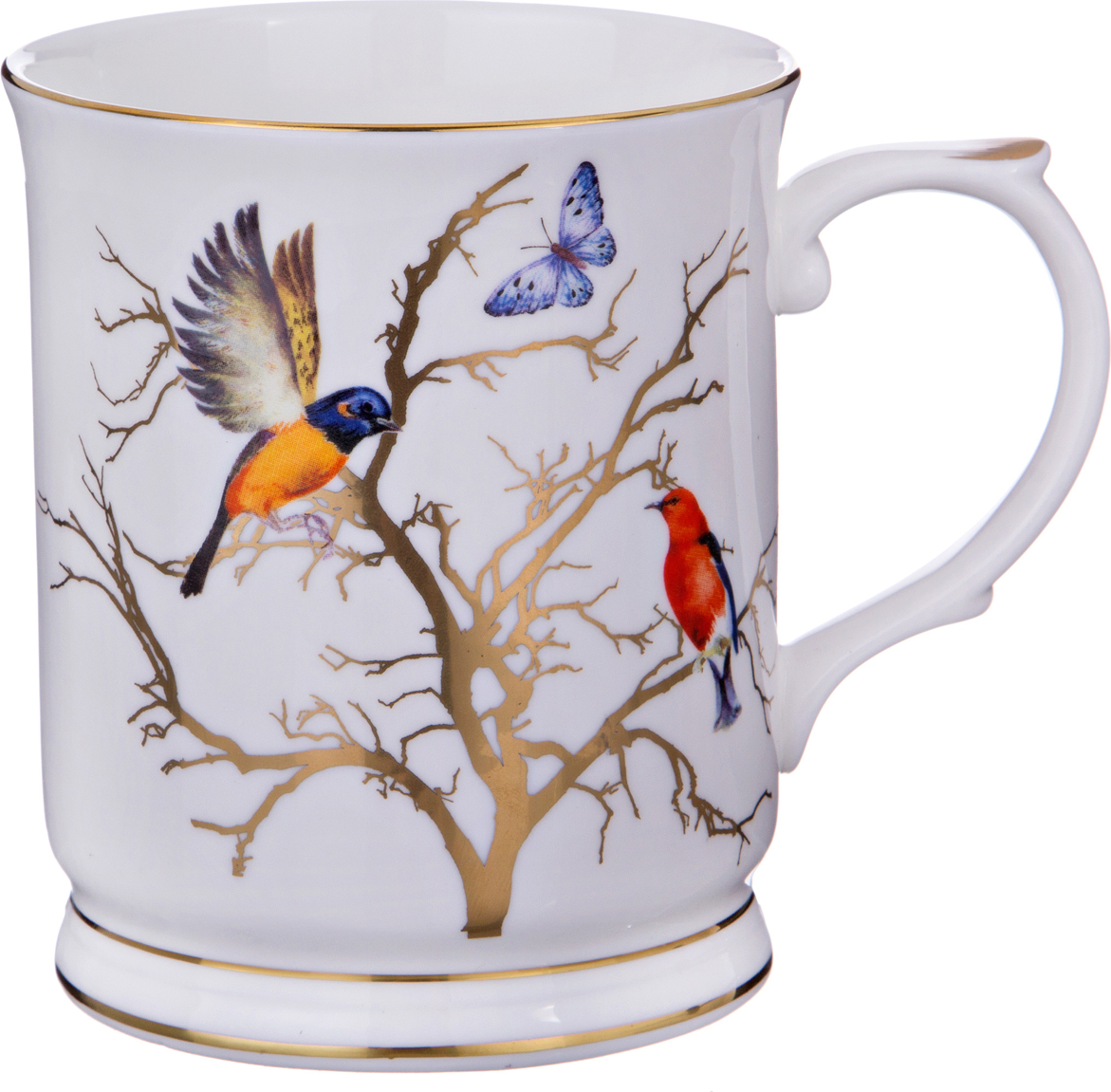  Spring Birds white, , Lefard, 