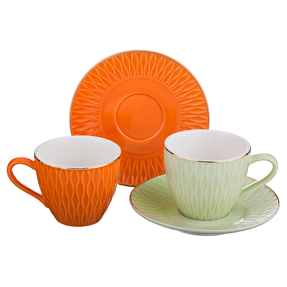    Bocca orange ceramics, 2 ., 90 , , Lefard, 