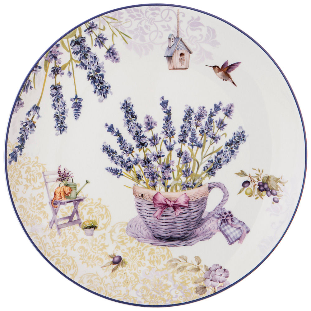    Provence porcelain Lavender bird 26, 2 ., 26 , , Lefard, 