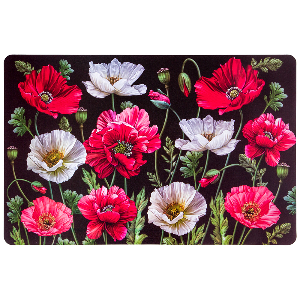    Poppies black 4429, 4 ., 4428 , , Lefard, 