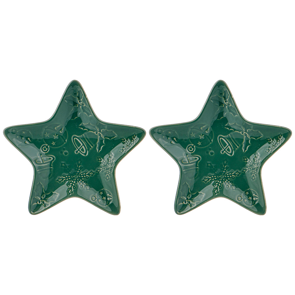   Celebration star green, 2 .