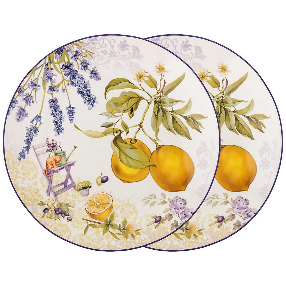    Provence porcelain Lemons 21, 2 ., 21 , , Lefard, 