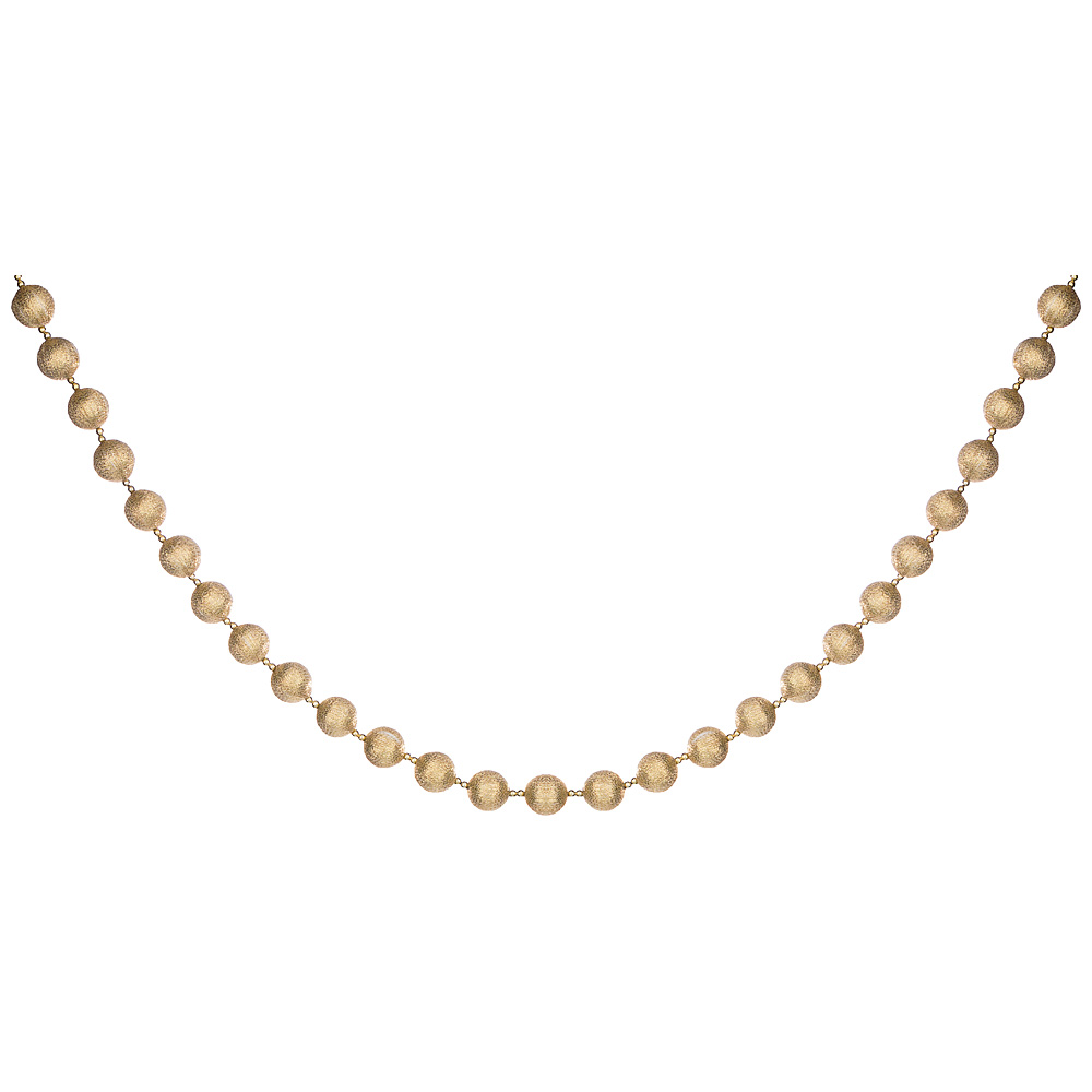 Новогоднее украшение Beads Ball Gold, 100 см, Пластик, Lefard, Китай
