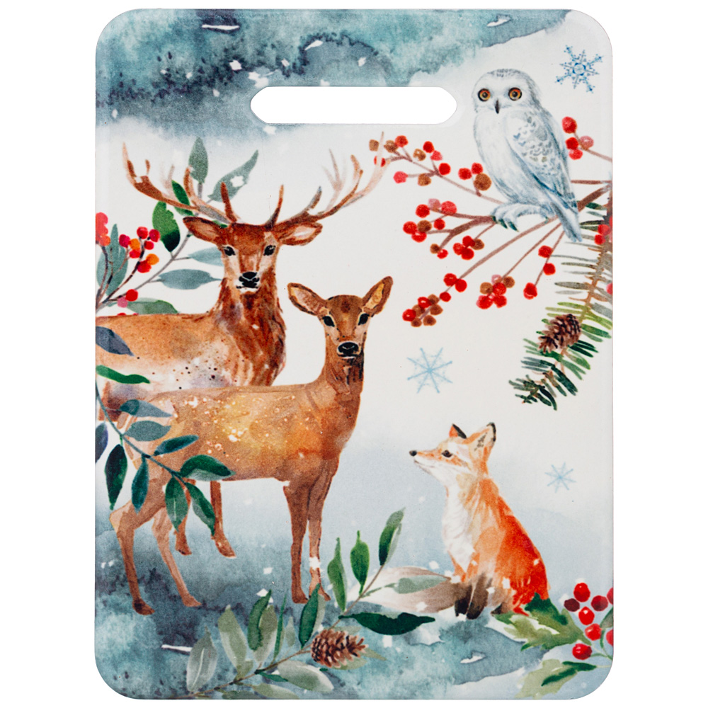 Подставка под горячее Forest fairytale Deer, 15х20 см, Керамика, Lefard, Китай, Forest fairytale, Merry Christmas