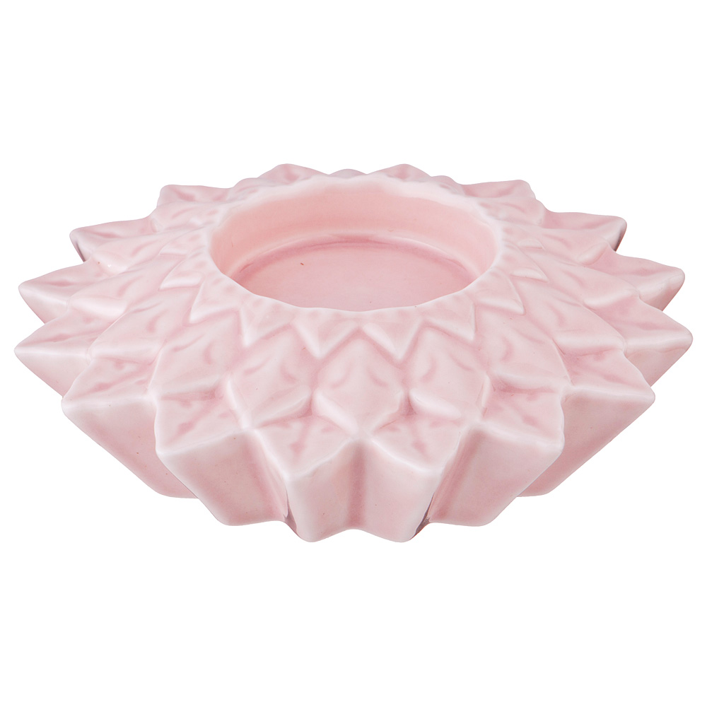 Подсвечник Pink Flower, 12 см, 4 см, Керамика, Lefard, Китай