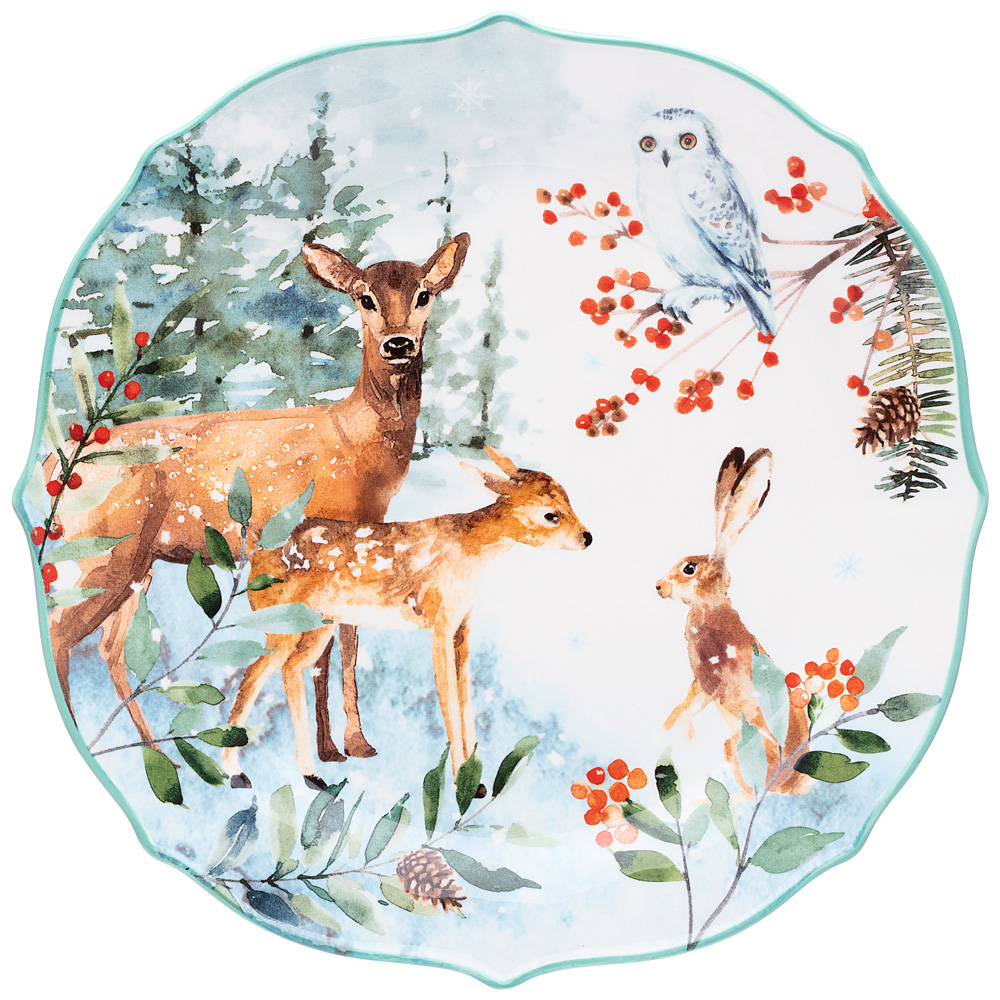 Тарелка обеденная Forest fairytale Hare