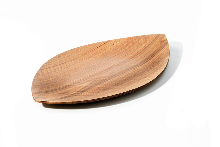 Сервировочная тарелка Legnoart Ash S, 33x20 см, Дерево, Legnoart, Италия, Wood