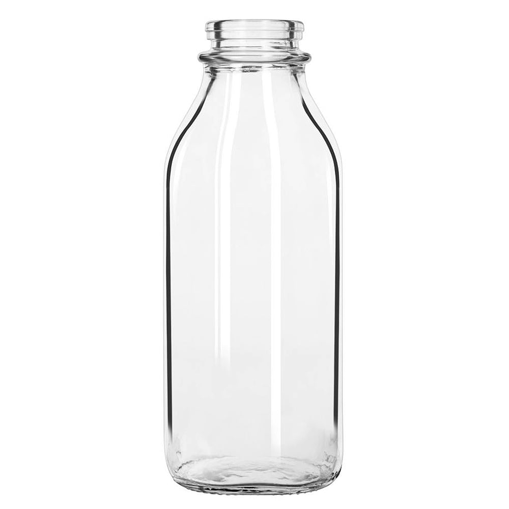 Бутылка Milk, 1 л, 21,5 см, 10 см, Стекло, Libbey, США