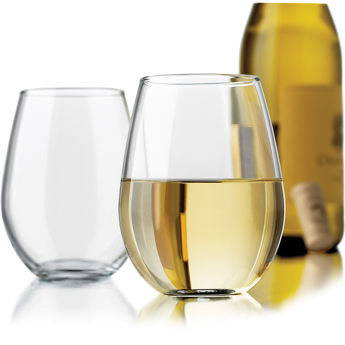 Набор бокалов для вина Stemless, 6 предм., 500 мл, 11,5 см, Стекло, Libbey, США